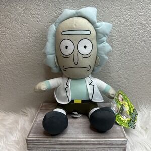 $13 🌙 Toy Factory Rick and Morty Adult Swim Plush Stuffed 10" Rick Action Plush